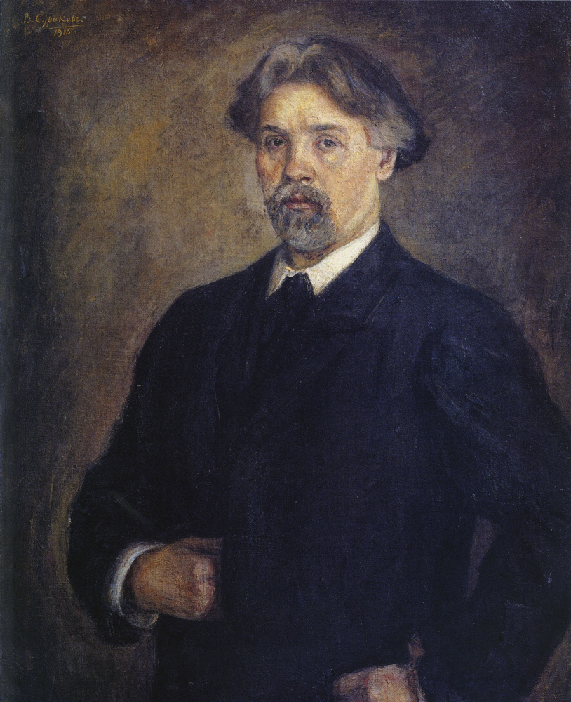 Vasily Ivanovich Surikov. Self-portrait