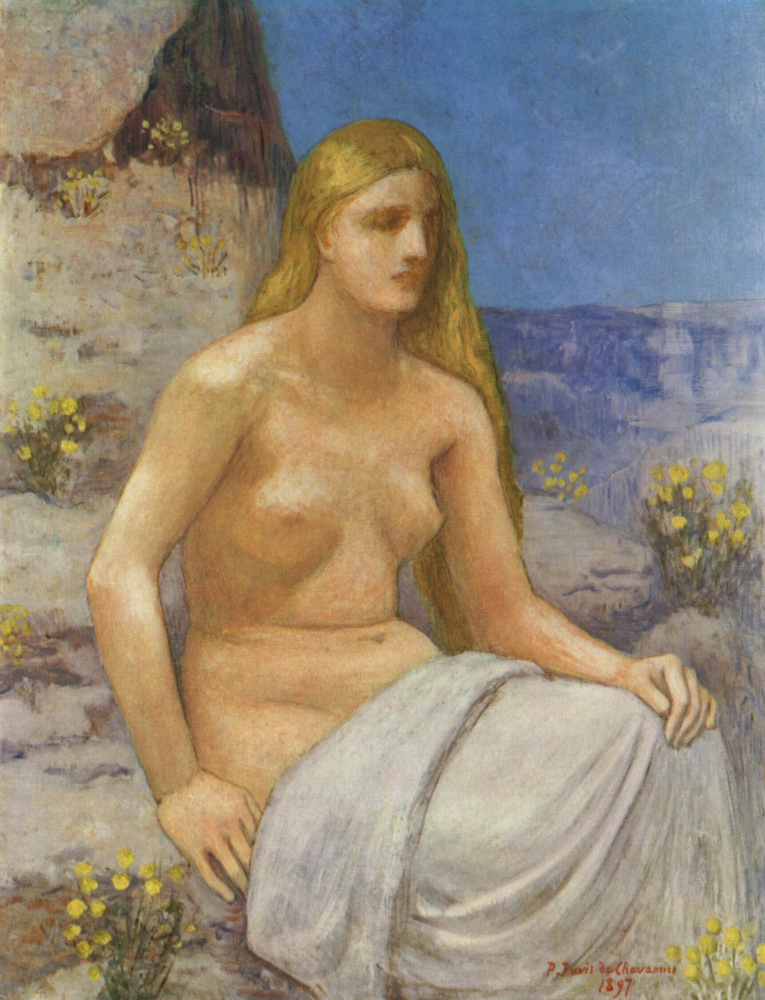 Pierre Cecil Puvi de Chavannes. The Penitent Magdalene