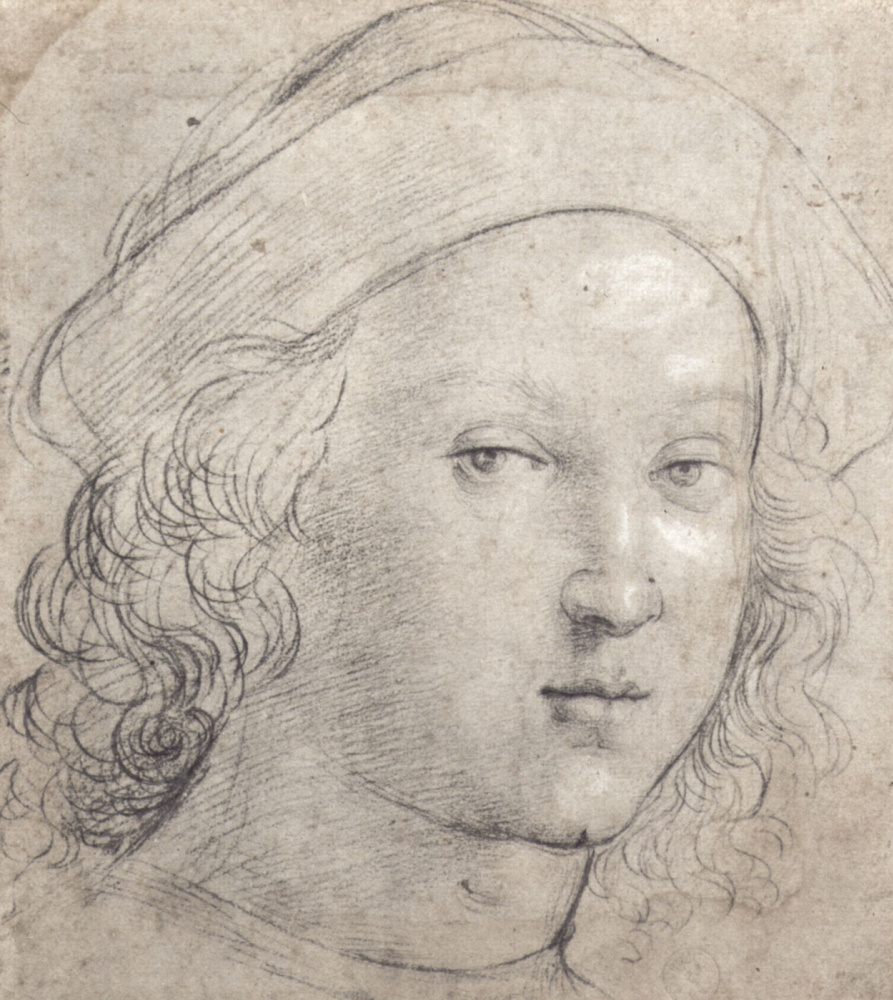 Raphael Sanzio. Portrait of a young man (self-Portrait)