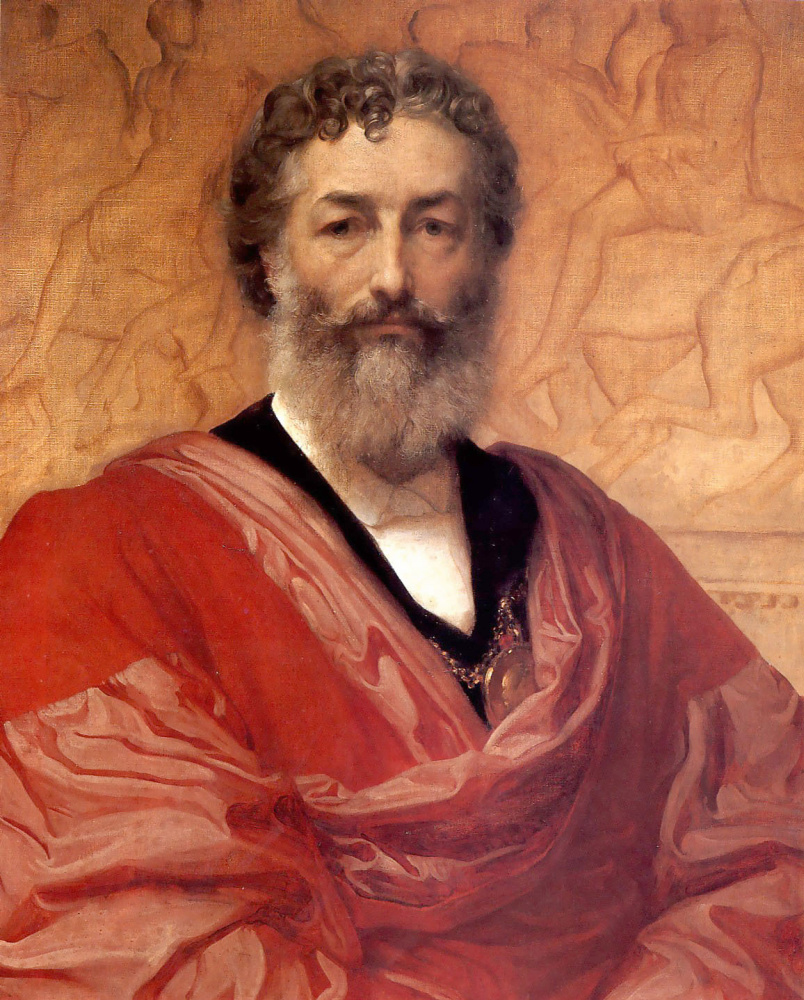 Frederic Leighton. Self-portrait