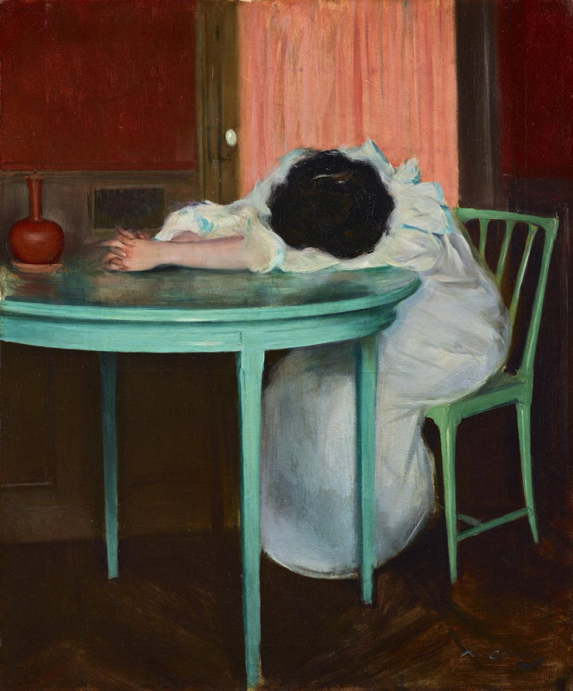 Ramon Casas i Carbó. Tired