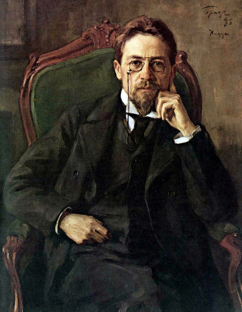 Osip (Joseph) Emmanuilovich Braz. Portrait Of Anton Pavlovich Chekhov