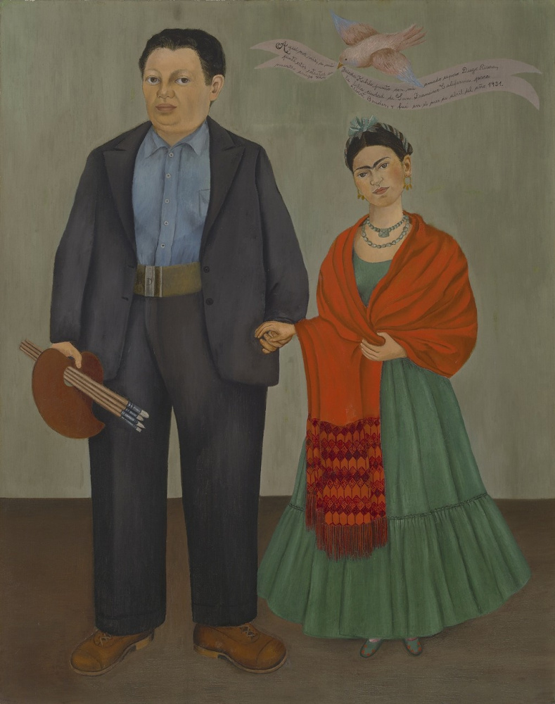 Frida Kahlo. Frida and Diego Rivera