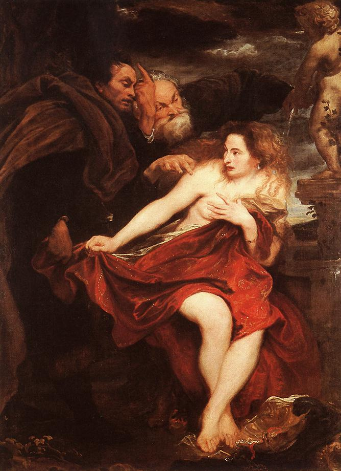 Anthony van Dyck. Susanna and the elders