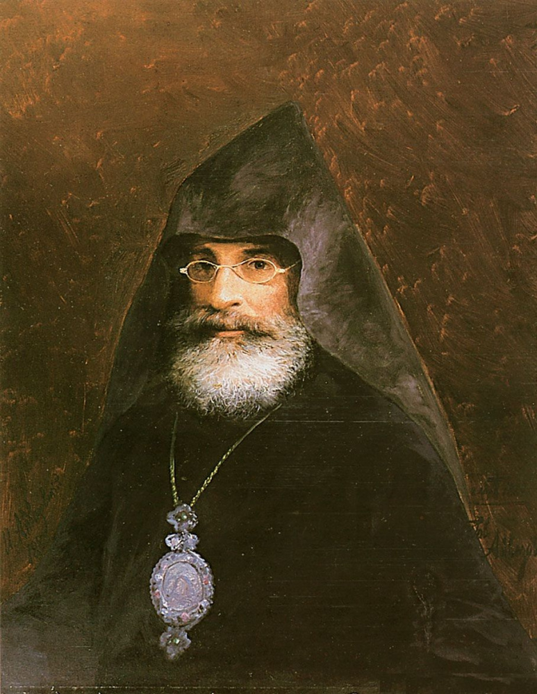 Ivan Aivazovsky. Porträt des Bruders der Künstlerin Gabriela Ayvazian