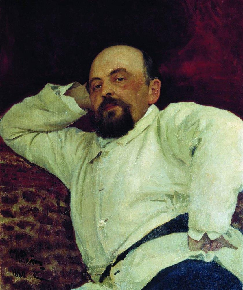 Ilya Efimovich Repin. Portrait Of S. I. Mamontov