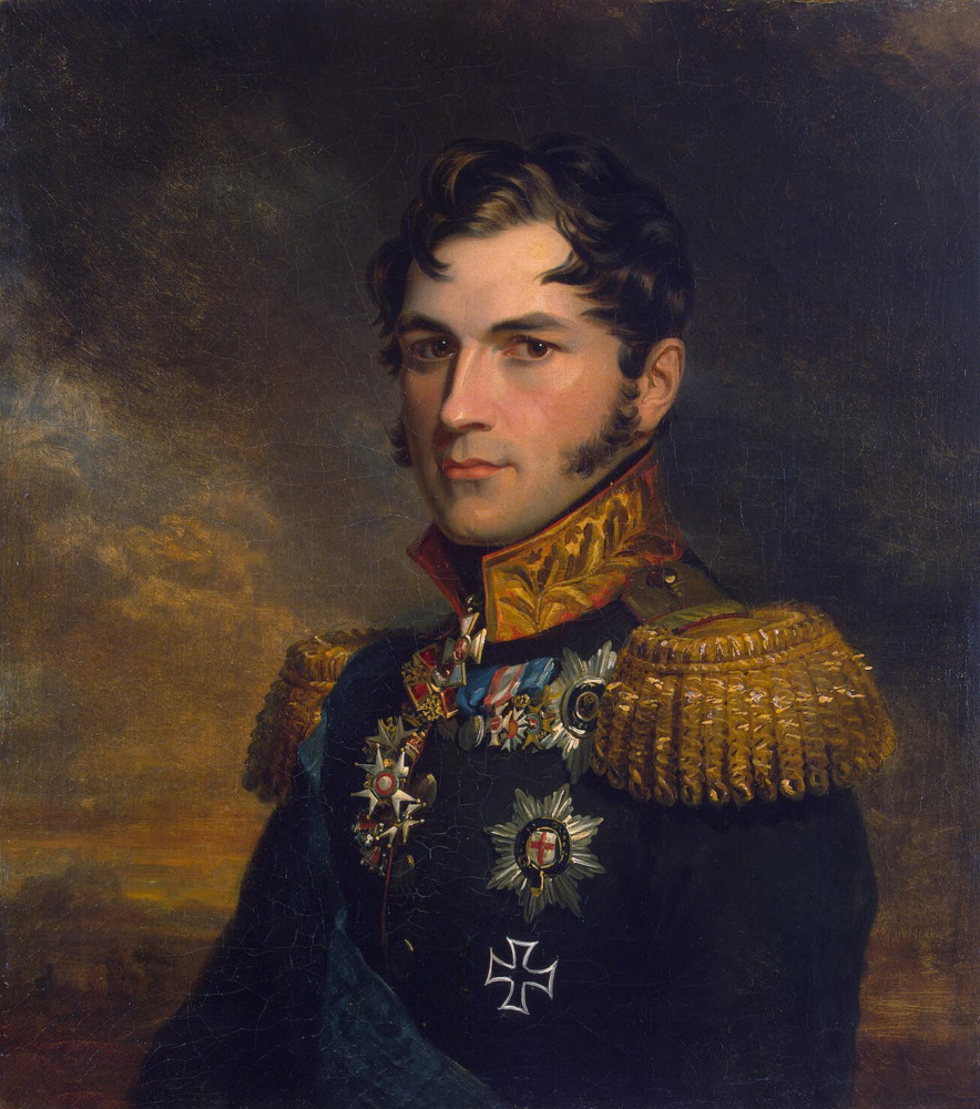 George Dow. Portrait of Leopold, Prince of Saxe-Coburg
