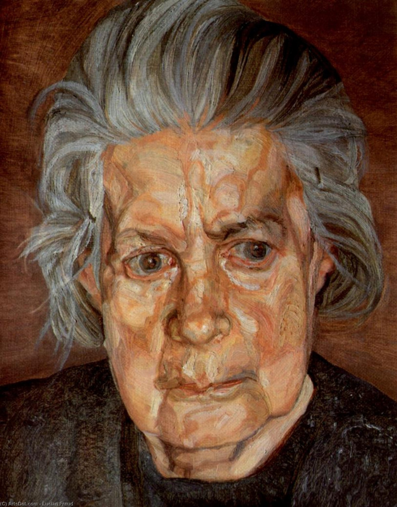 Lucien Freud. Portrait of the artist's mother