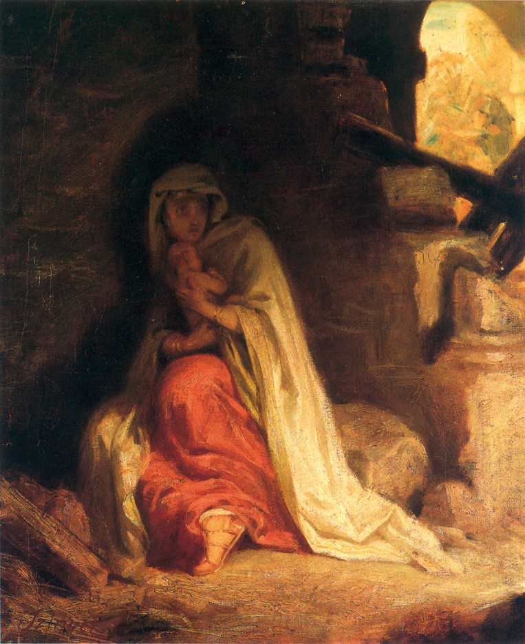 Pál Szinyei Merse. Violence in Bethlehem