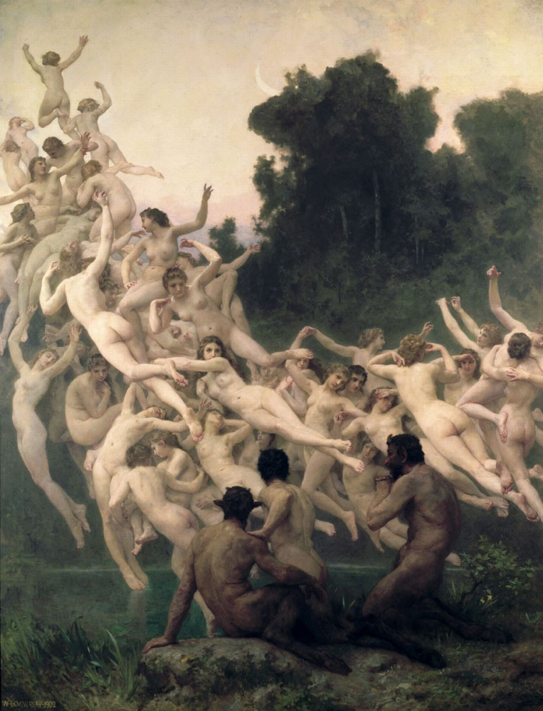 William-Adolphe Bouguereau. Oread