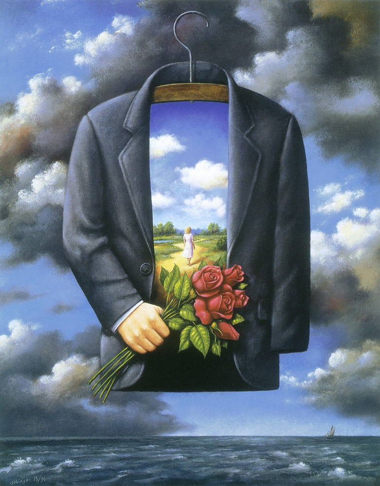 Rafal Olbinski. Exhibition of paintings