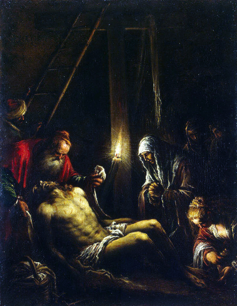 Jacopo da Ponte Bassano. The descent from the cross