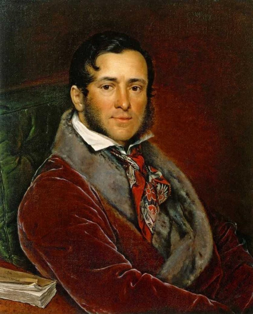 Vasily Tropinin. Portrait Of S. N. Mosolova