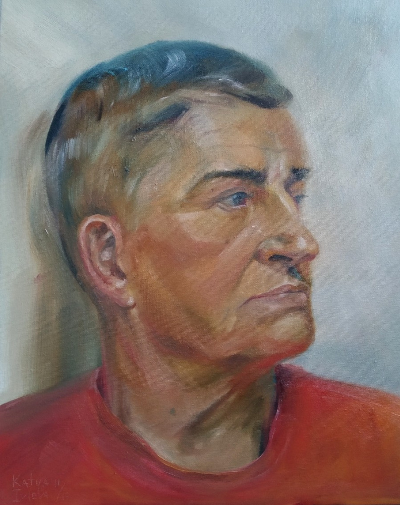 Екатерина Владиславовна Ивлева. Portrait of my stepfather