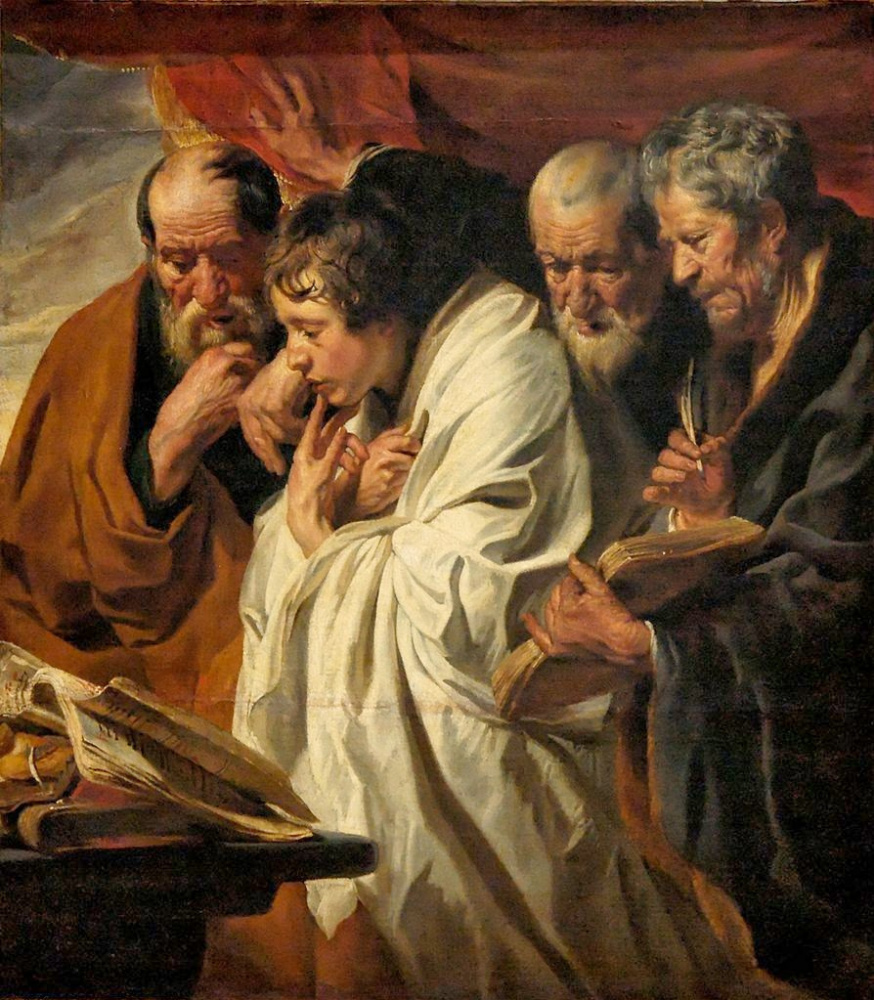 Jacob Jordaens. Four evangelists