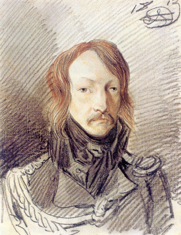 Alexander Osipovich Orel. Portrait Of A. P. Lanskoy