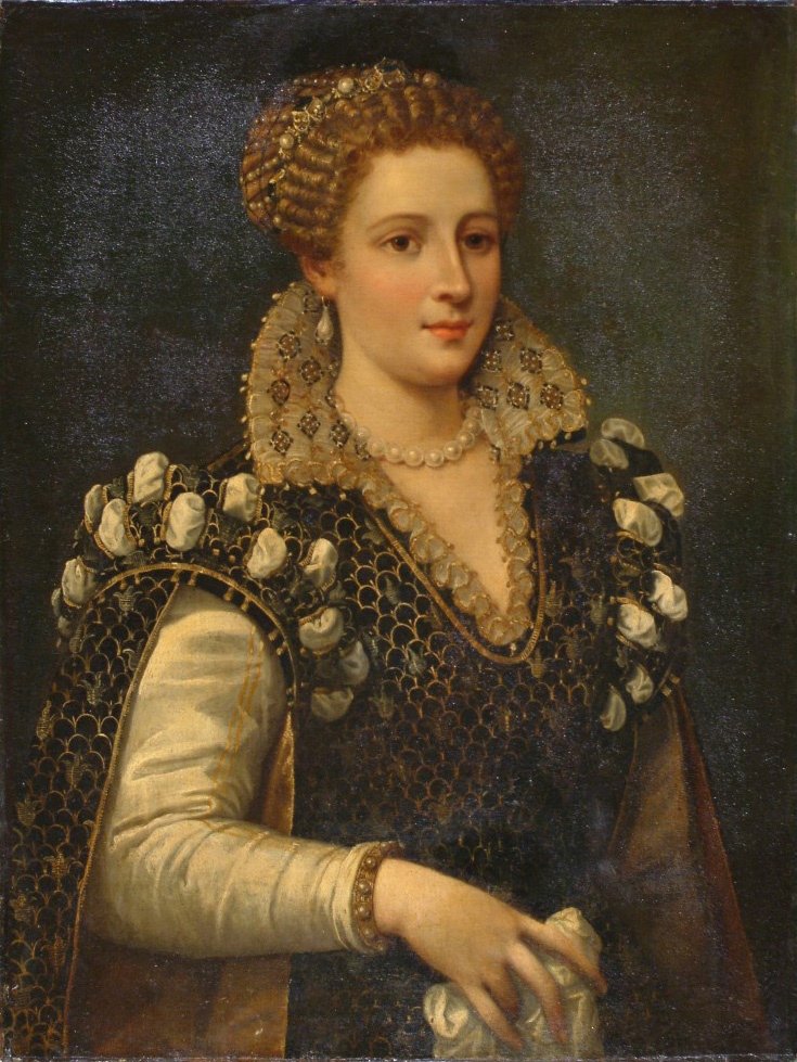 Agnolo Bronzino. A portrait purported to be Eleanor of Toledo