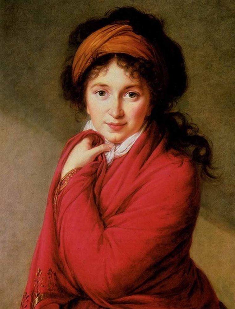 Elizabeth Vigee Le Brun. Portrait of Countess Varvara Golovina