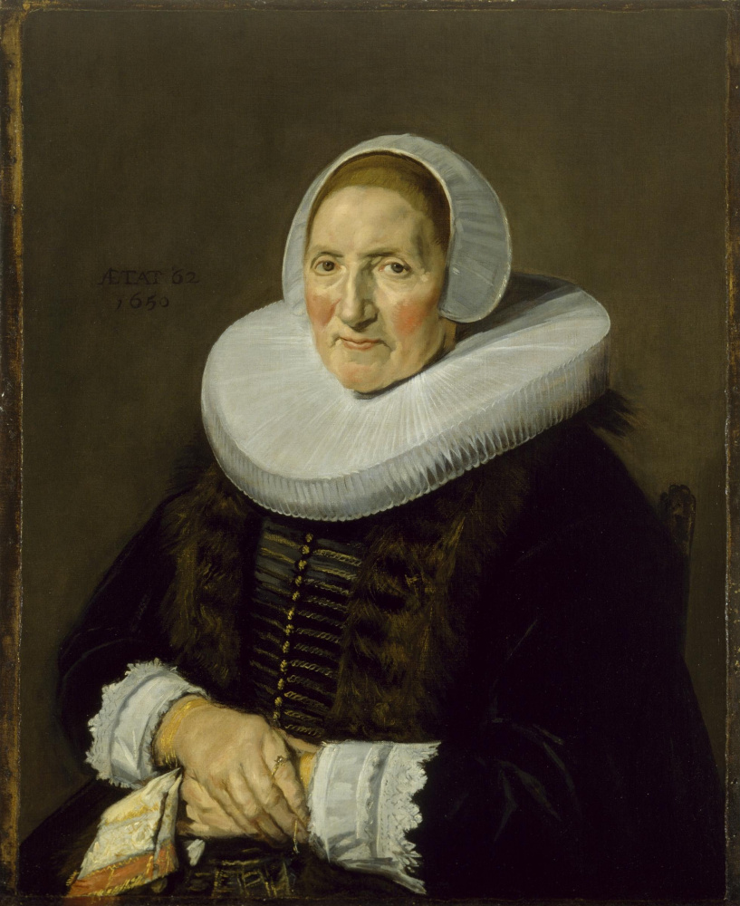 Frans Hals. Portrait of an elderly woman