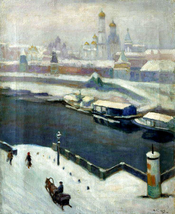 Nikolai Efimovich Kuznetsov. Kreml im Winter