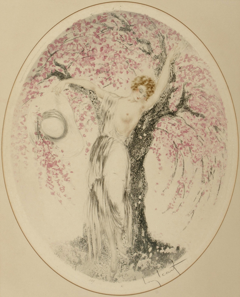 Louis Icart. Springtime. 1924