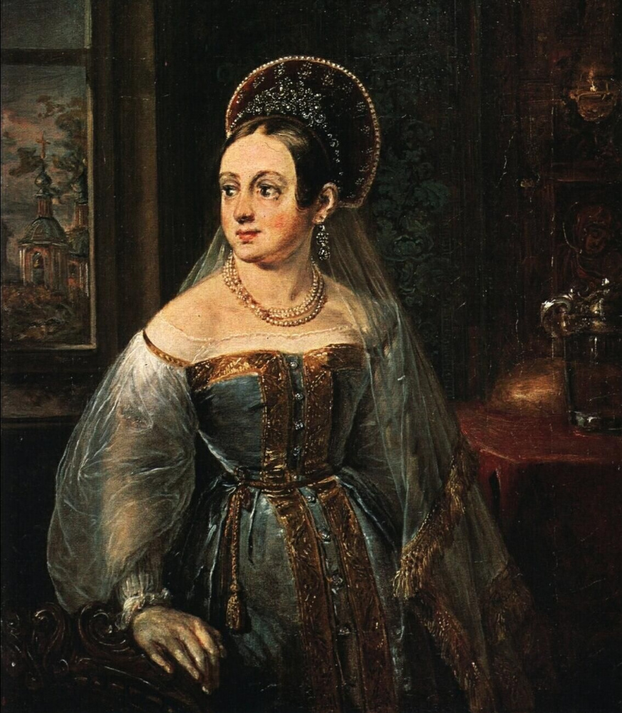 Vasily Andreevich Tropinin. Portrait de Catherine Ivanovna Karzinkina. Etude