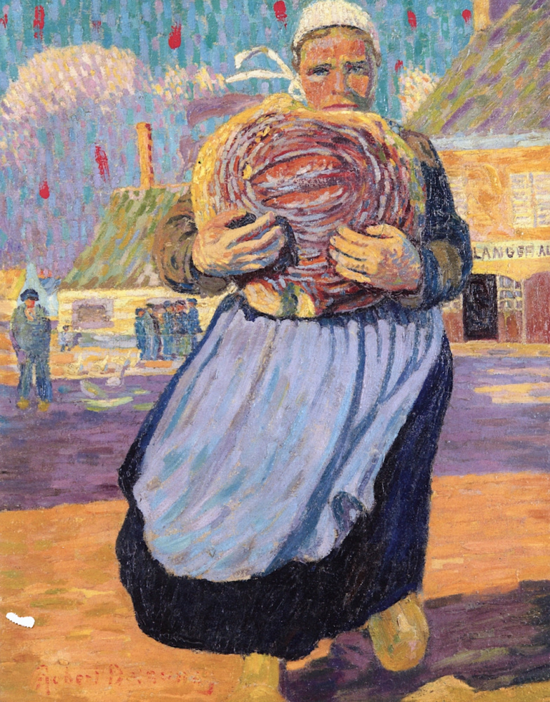 Robert Delaunay. Mujer con pan