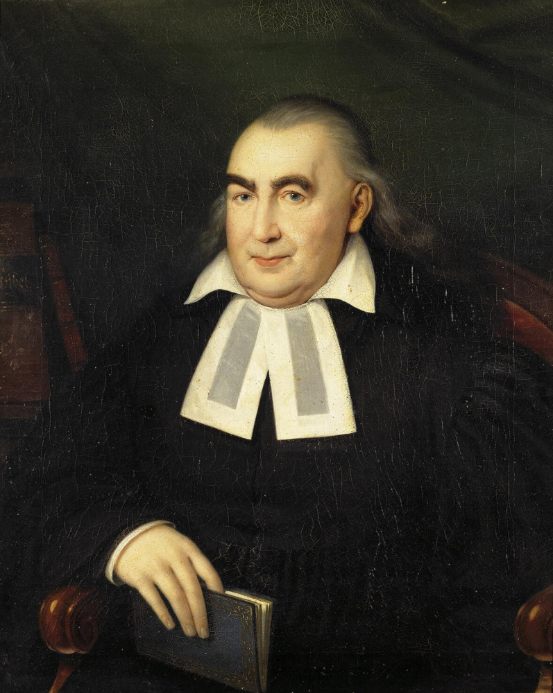 Johann Baptist Lumpy (older). Portrait of a pastor