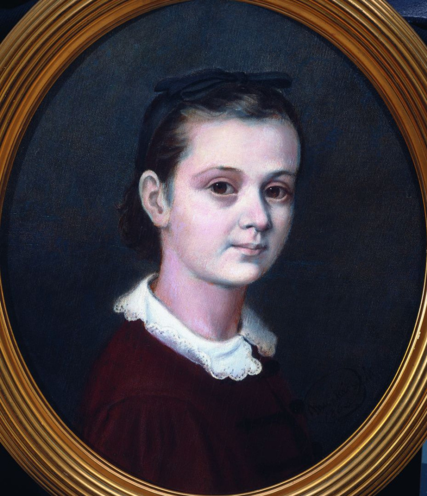 Mihály Munkácsy. Portrait de la fille de Emile Мункачи