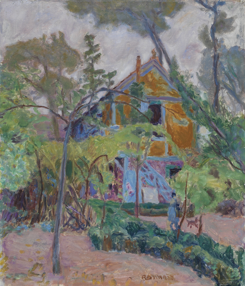 Pierre Bonnard. The house among trees