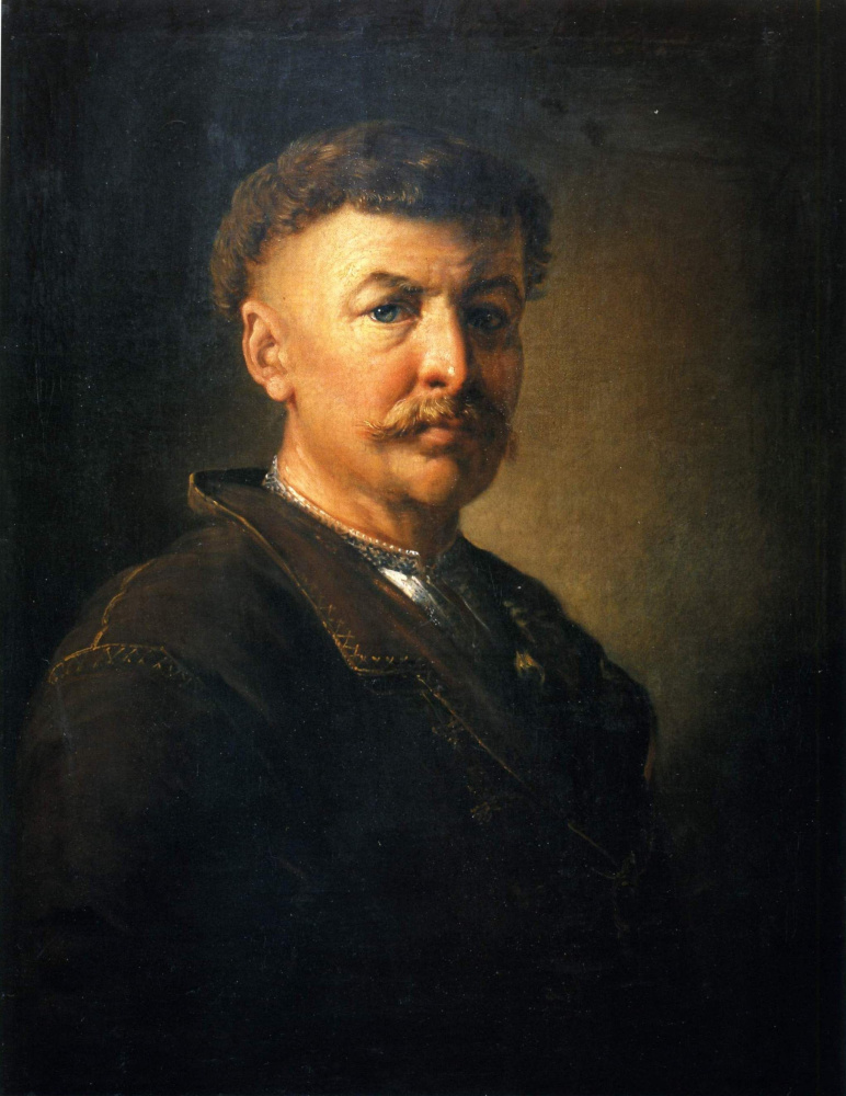 Vasily Tropinin. Portrait of a Ukrainian peasant