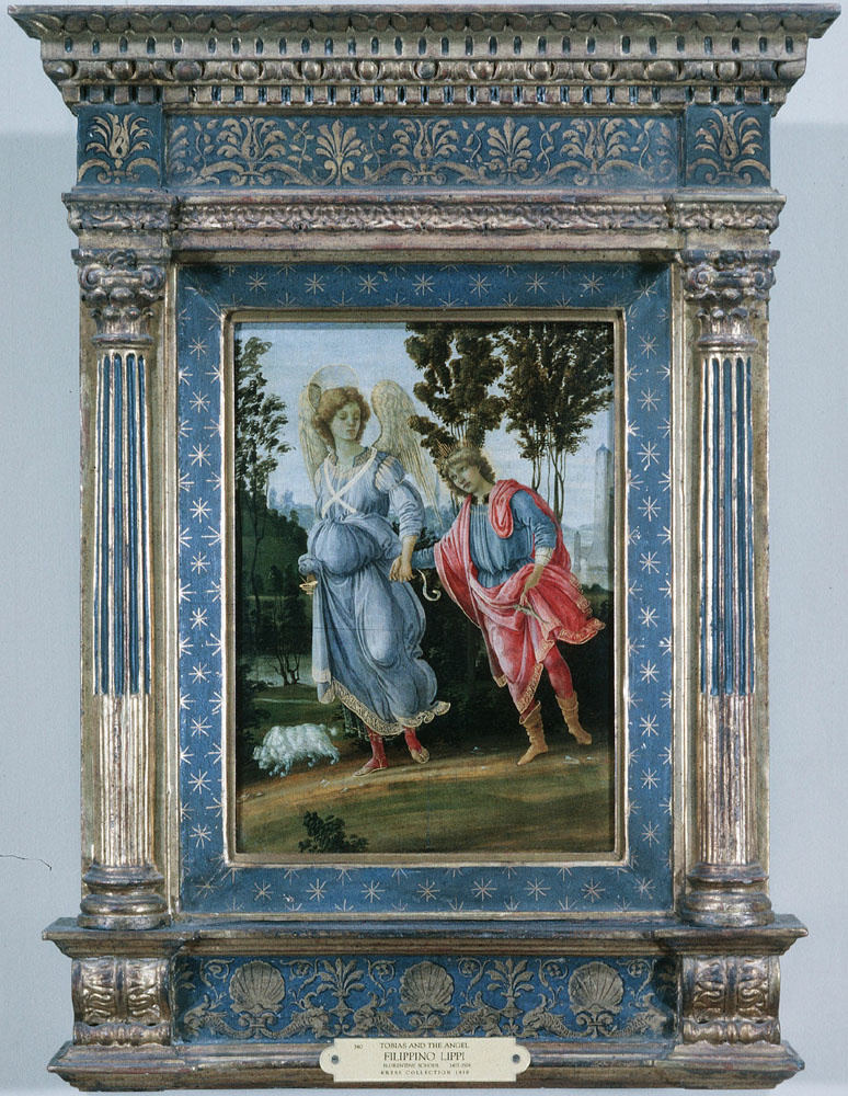 Filippino Lippi. Tobias and the angel