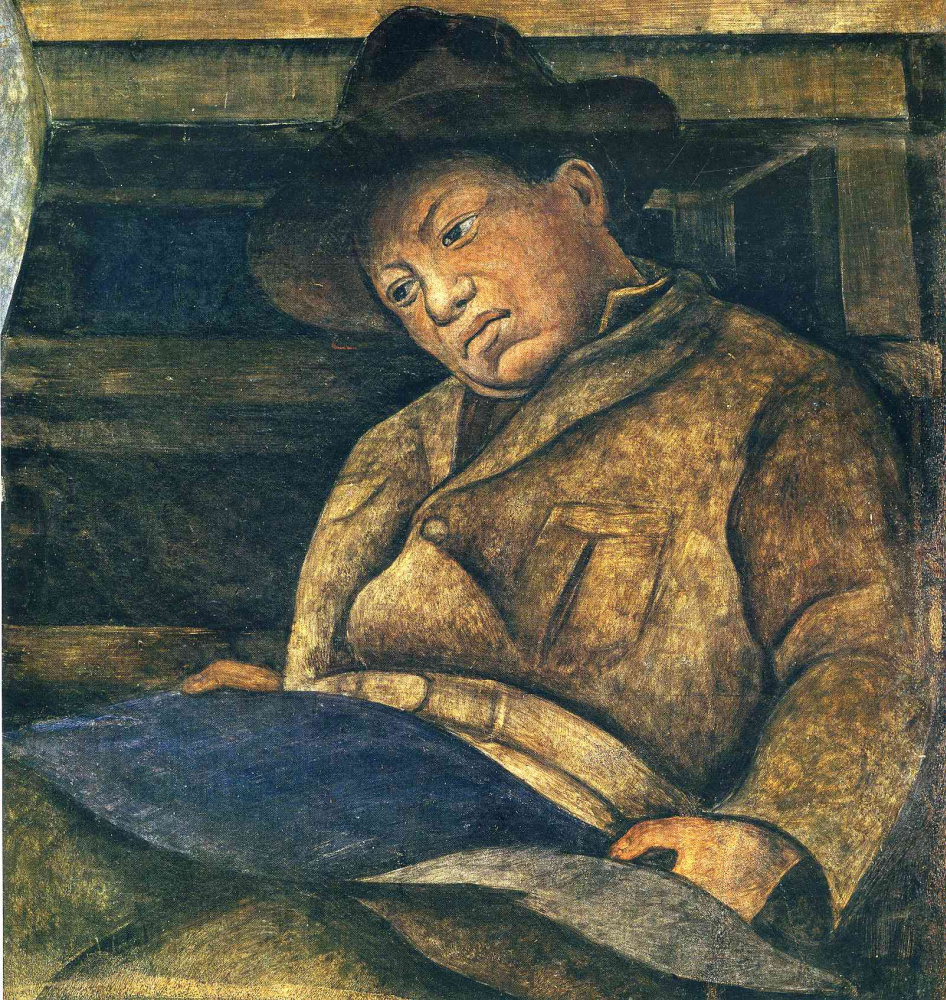 Diego Maria Rivera. Artist, sculptor and architect (fragment)