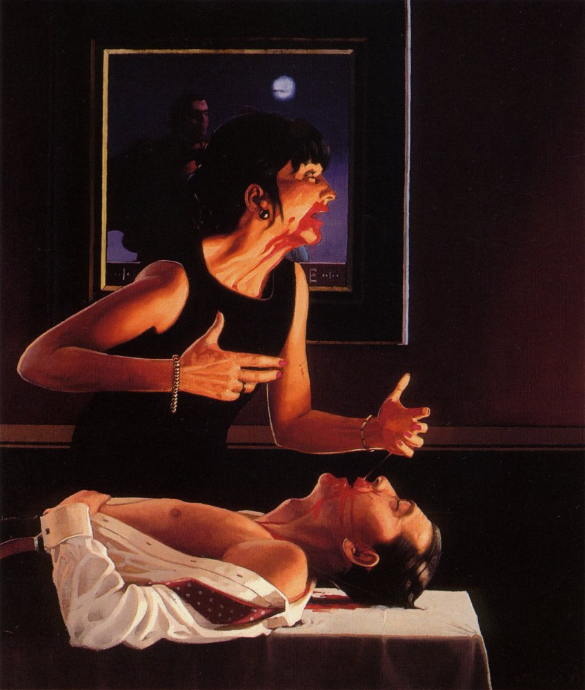 Jack Vettriano. The lust for meat