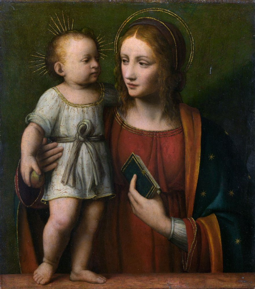 Bernardino Luini. The Madonna and child