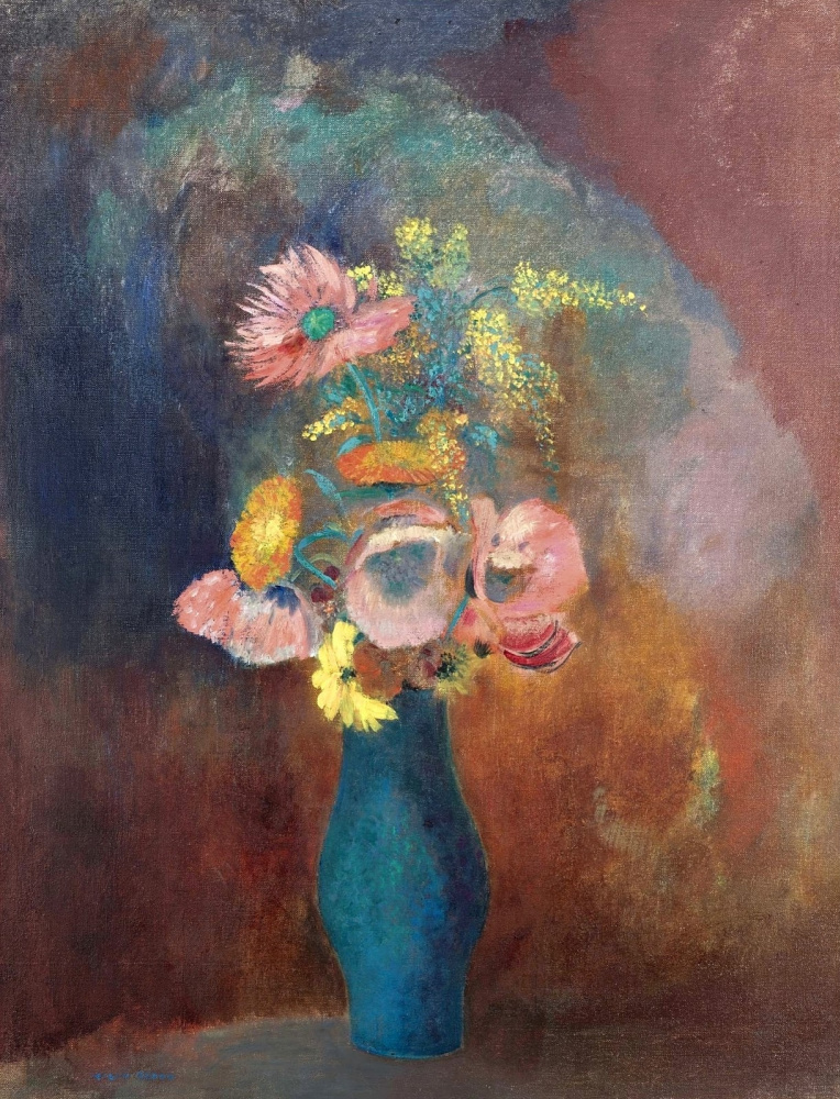 Odilon Redon. Vase with Flowers