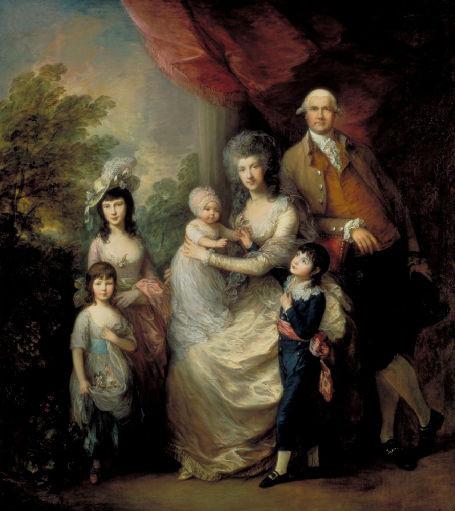 Thomas Gainsborough. The Family Of Bailey