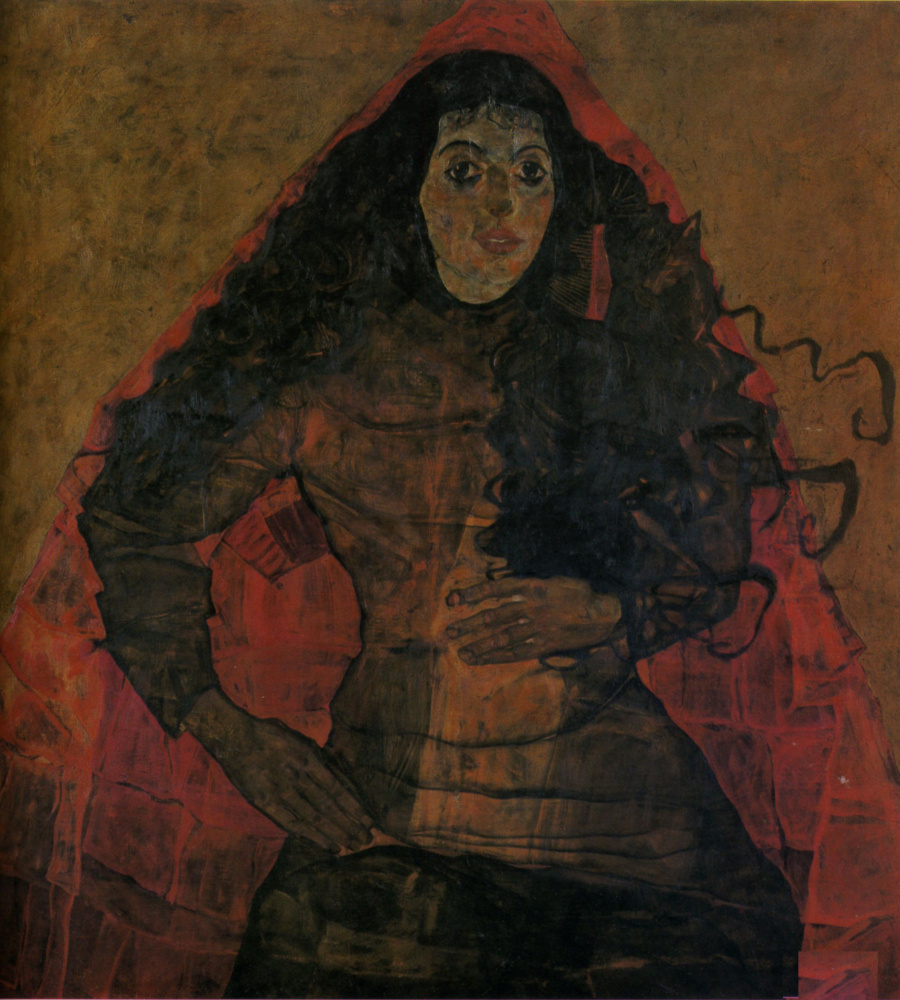 Egon Schiele. Portrait Work Engel