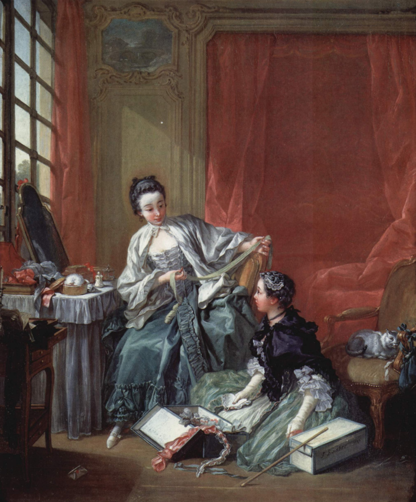 Francois Boucher. A milliner