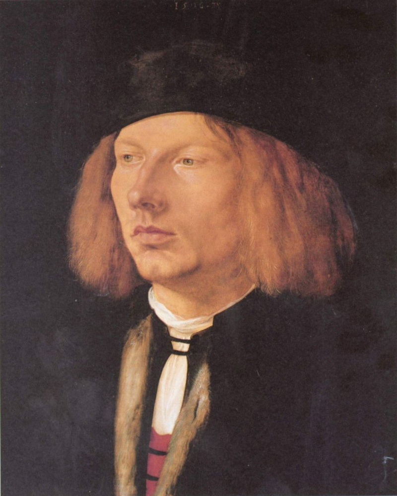 Albrecht Dürer. Portrait of Burkard von Speyer