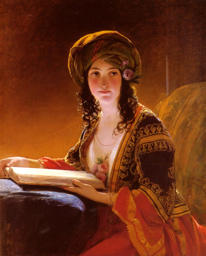 Friedrich von Amerling. A girl from the East