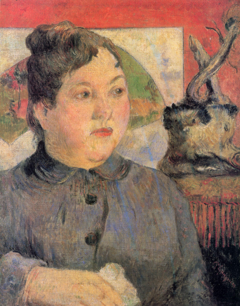 Paul Gauguin. Portrait of Madame Alexandra Kohler