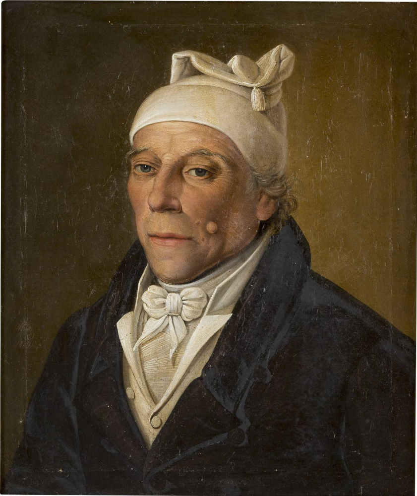 Karl Spitzweg. 一个男人的肖像