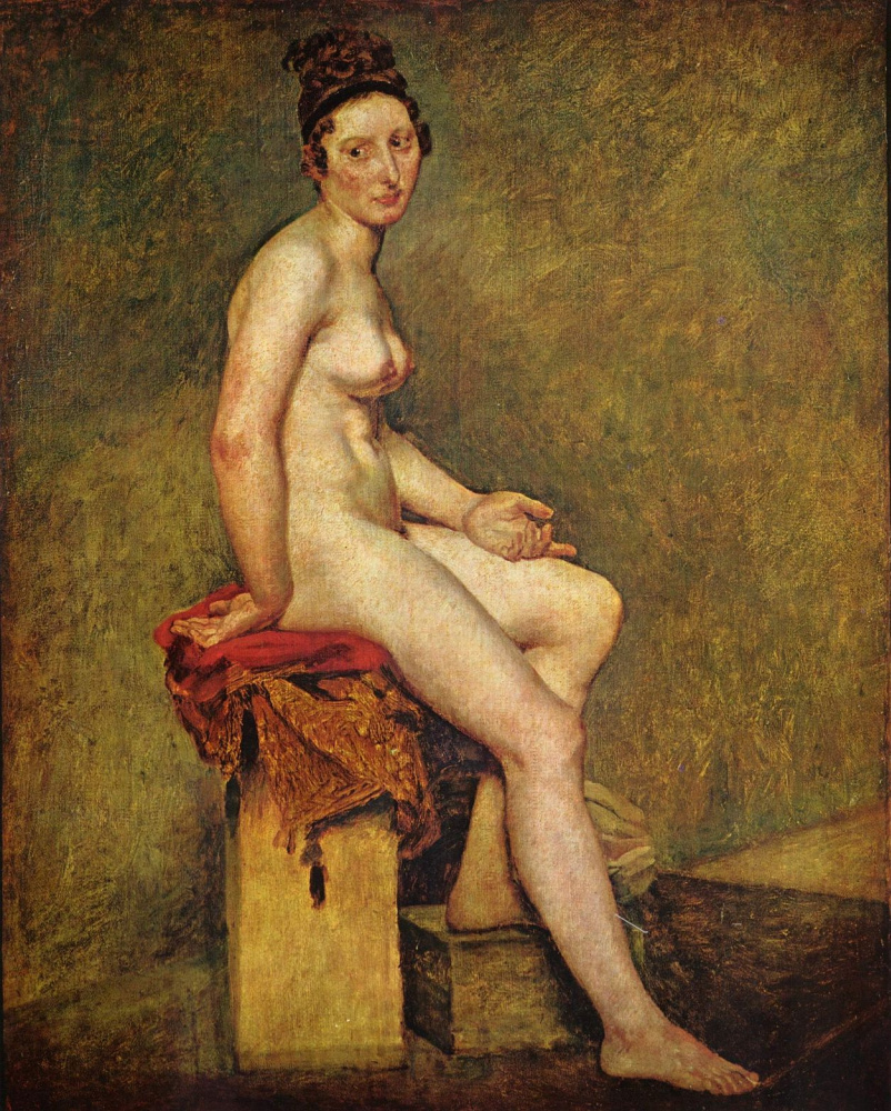Eugene Delacroix. Mademoiselle Rose