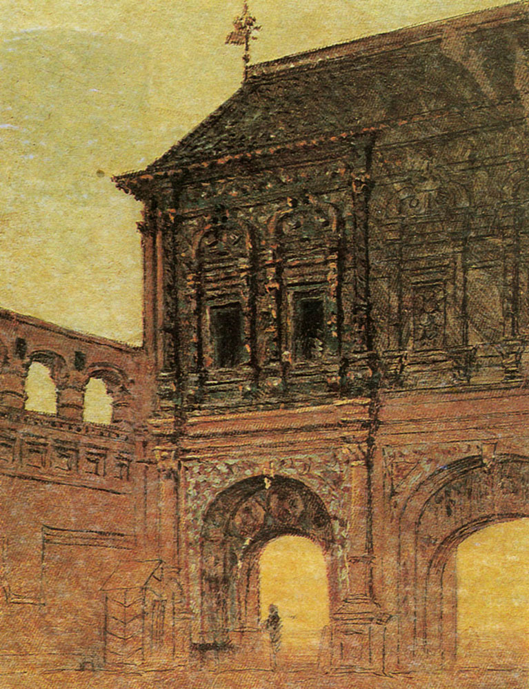 Vasily Vasilyevich Vereshchagin. Krutitsy Terem. Etüde