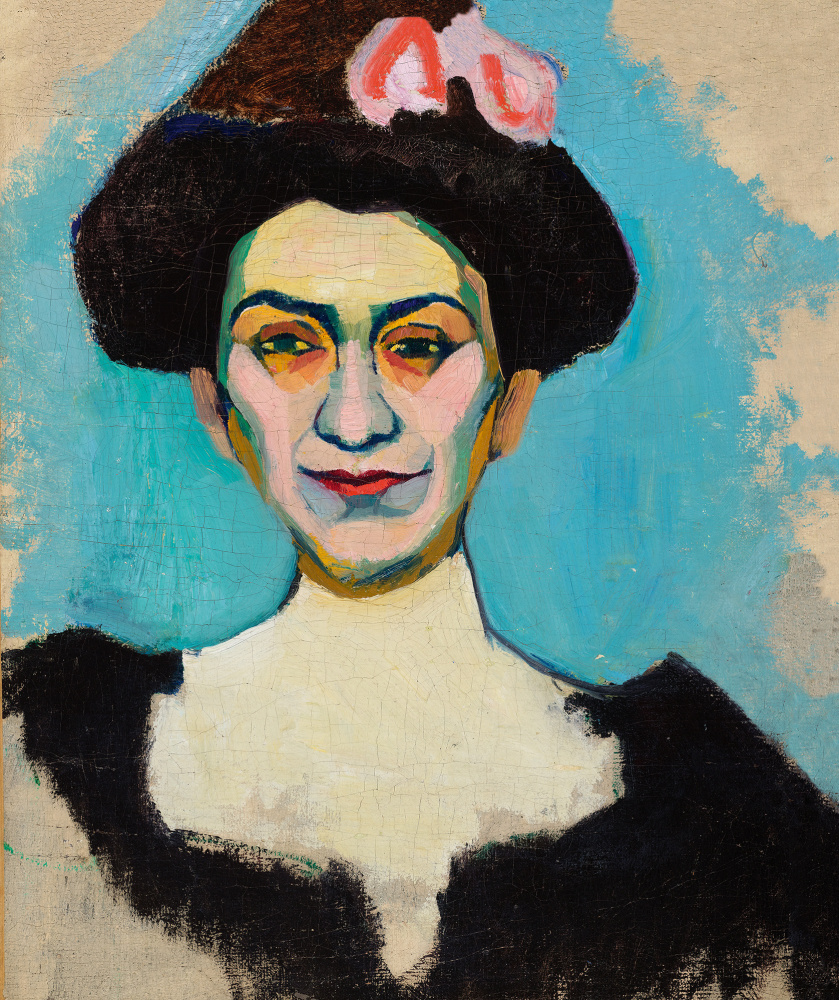 Sonia Delaunay. Portrait of Madame Minsky