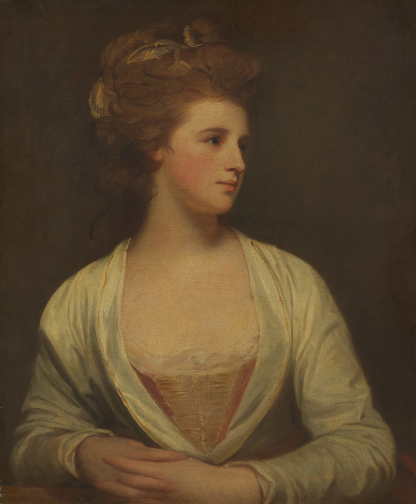 George Romney. Portrait of a young woman (Emily Bertie Pott)