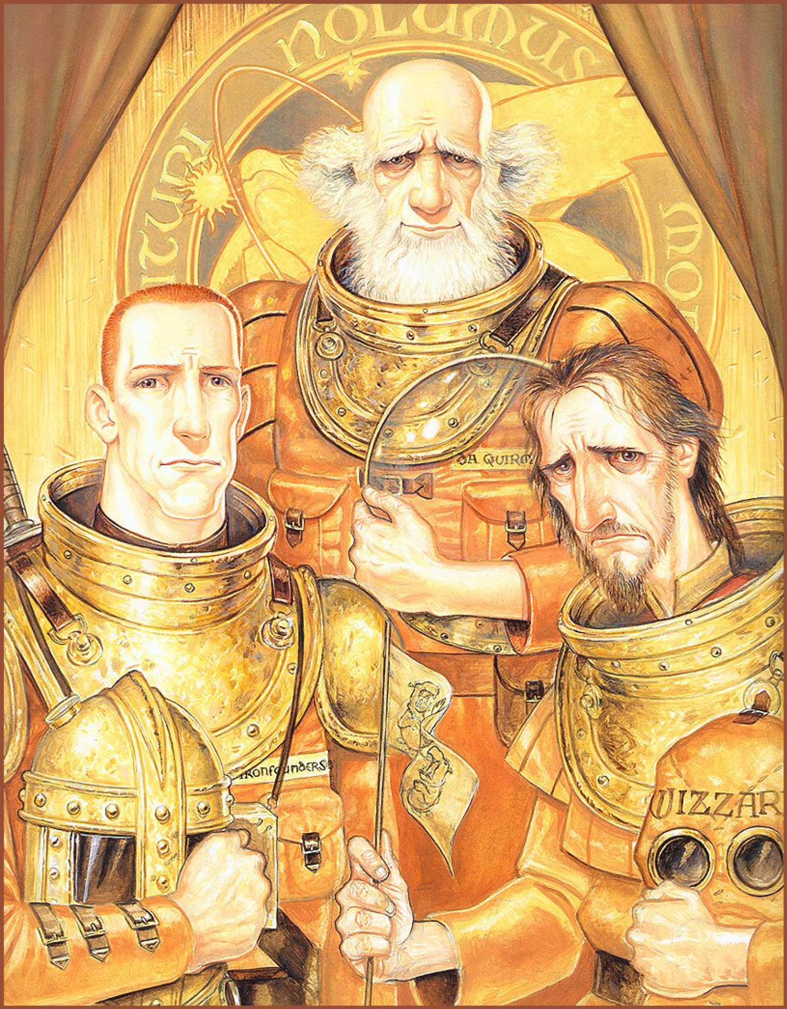 Sex Crambles The last hero. The Rulers Of Ankh Morpork: Description of the  artwork | Arthive