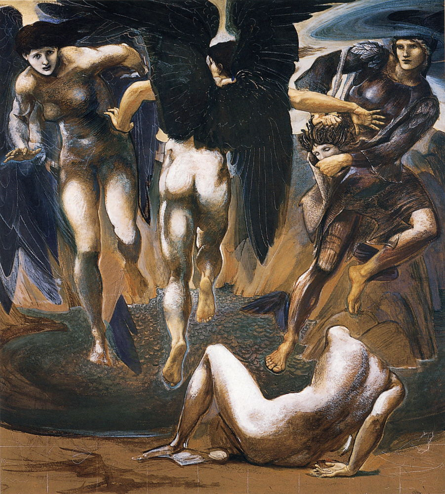 Edward Coley Burne-Jones. Serie "Perseus". Der Tod der Medusa II