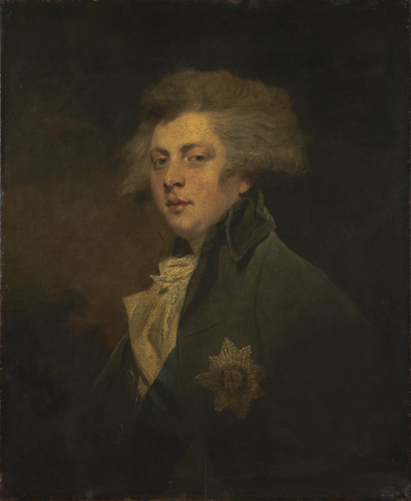 Joshua Reynolds. George IV when Prince of Wales